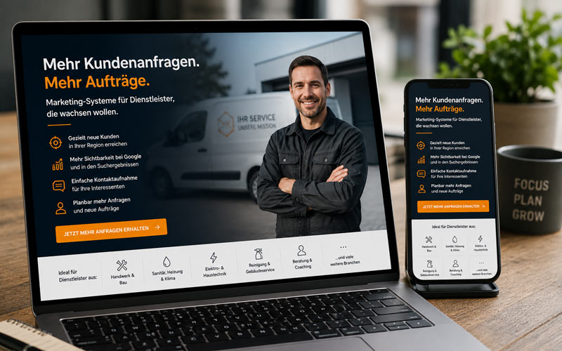 Kundengewinnung für Dienstleister