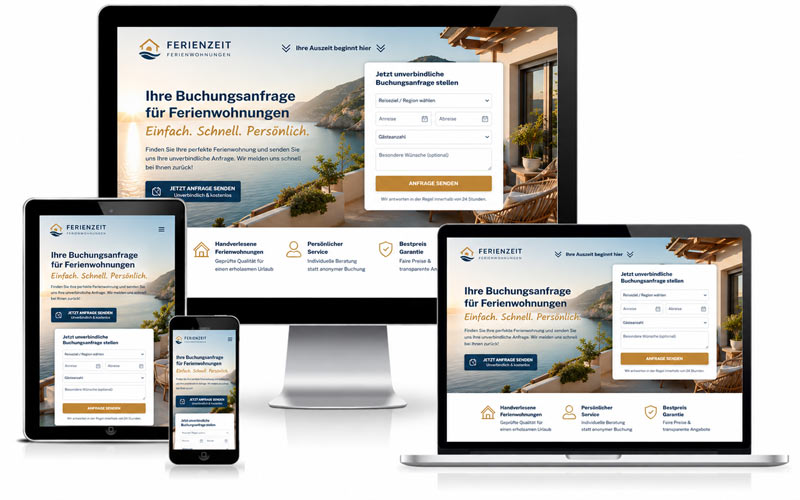 Ferienwohnunge vermieten mit Marketing-Systemen von Kares Webdesign Korbach